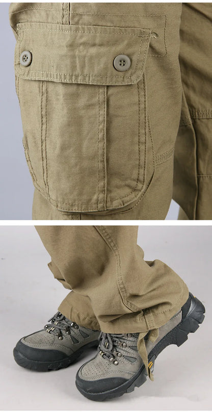 Pave Hawk Pantalon Cargo Homme Coton Multi-Poches Style Décontracté & Tactique - BLACKBEARD OUTDOOR INDUSTRIES