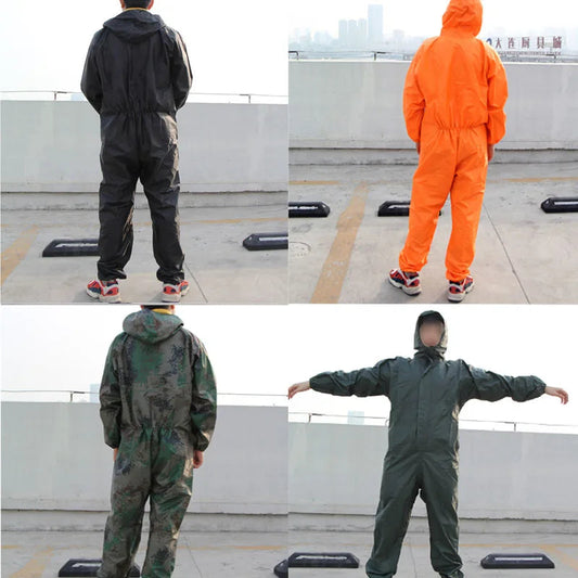 Combinaison de Pluie Homme et Femme - Résistante à la Poussière, aux Odeurs et aux Produits Chimiques BLACKBEARD OUTDOOR INDUSTRIES