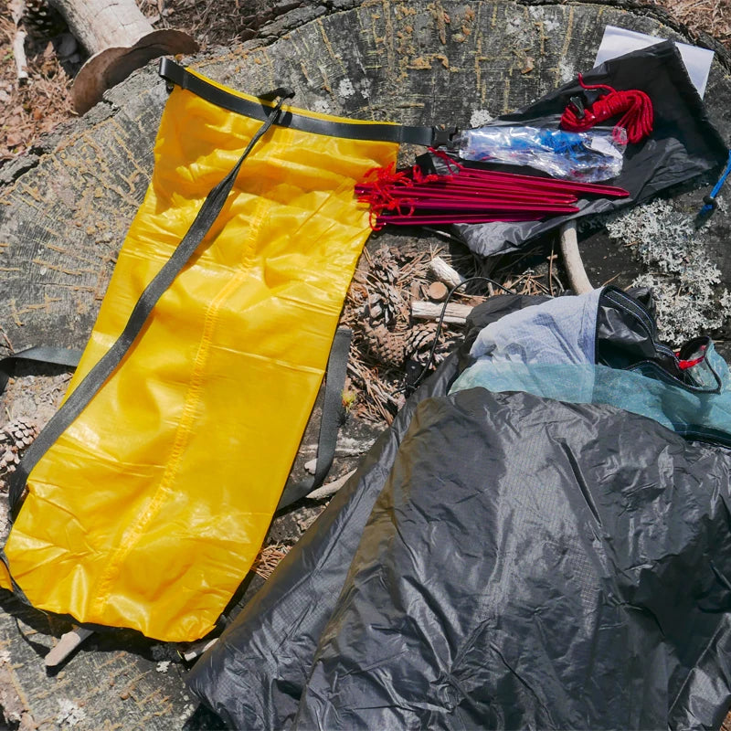 Tente Ultralégère FLAME'S CREED LanShan 2 – 2 Places | 3 Saisons | Nylon Silnylon 15D | Sans Arceaux | Trekking & Bivouac Pro - BLACKBEARD OUTDOOR INDUSTRIES