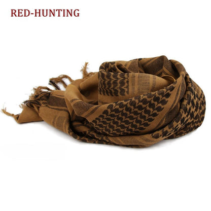 Tactical Keffiyeh Shemagh – Écharpe Arabe Tactique en Coton et Polyester | Foulard, Chèche, Cache-Cou pour Protection Contre le Vent, le Soleil et le Froid - BLACKBEARD OUTDOOR INDUSTRIES