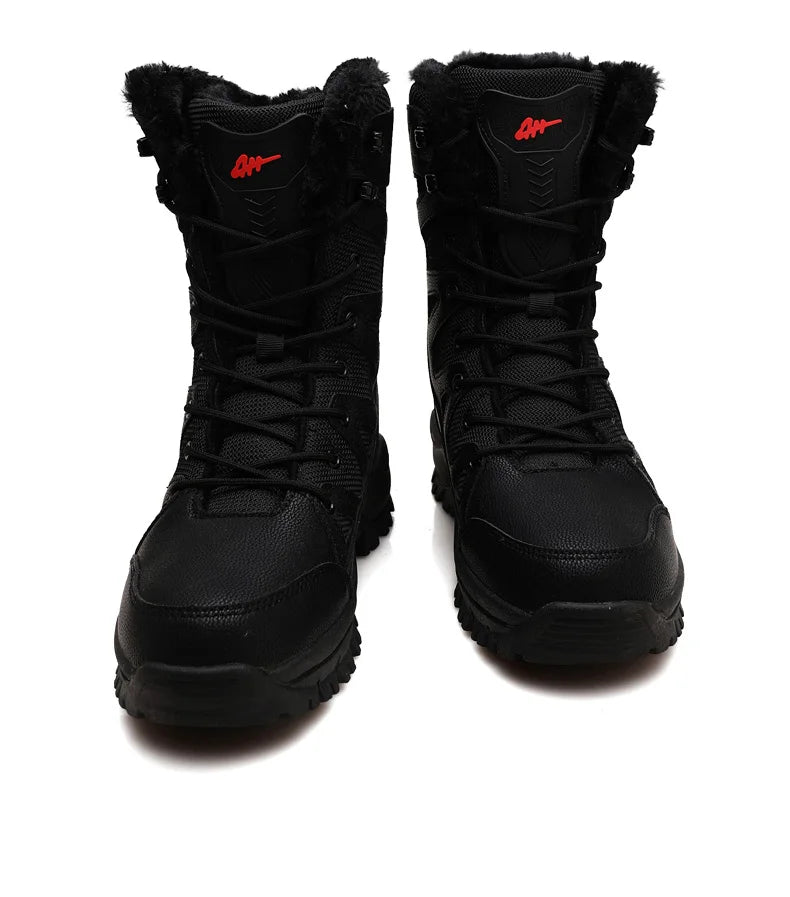 Bottes d'Hiver Femme Moipheng - Super Chaleur, Taille Plus, Chaussures à Plateforme, Bottes Moto à mi-mollet avec Doublure en Fourrure - Zapatos Para Mujer - BLACKBEARD OUTDOOR INDUSTRIES