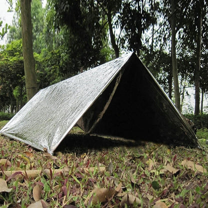 Couverture de Survie d'Urgence | Thermique, Imperméable & Coupe-Vent - BLACKBEARD OUTDOOR INDUSTRIES
