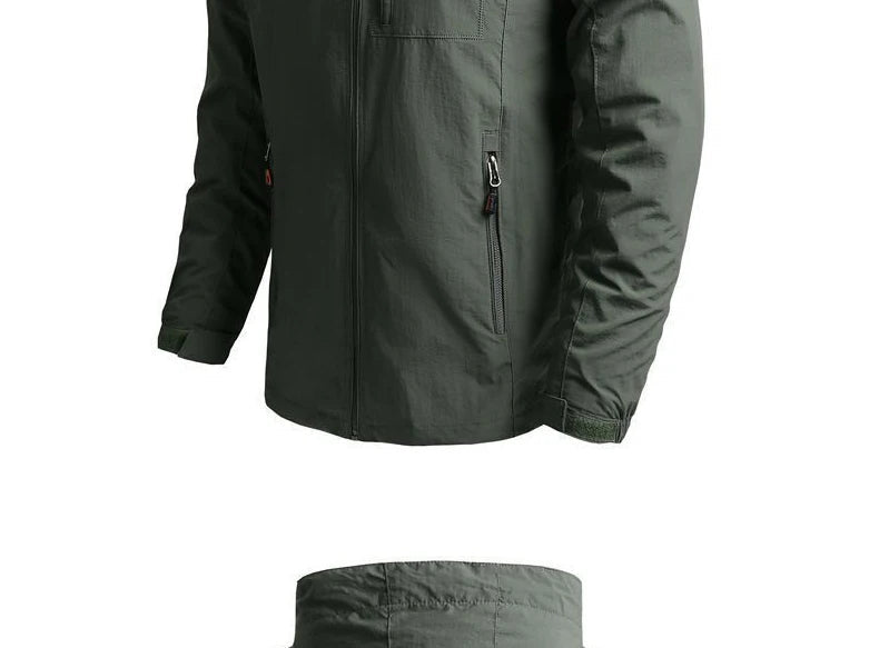 Veste Tactique Militaire Homme - Anti-Coupure et Anti-Perforation - Veste Extérieure Souple de Sécurité BLACKBEARD OUTDOOR INDUSTRIES