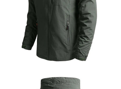 Veste Tactique Militaire Homme - Anti-Coupure et Anti-Perforation - Veste Extérieure Souple de Sécurité BLACKBEARD OUTDOOR INDUSTRIES