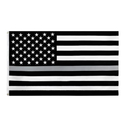 Drapeau Thin Blue Line USA - 90x150 cm BLACKBEARD OUTDOOR INDUSTRIES