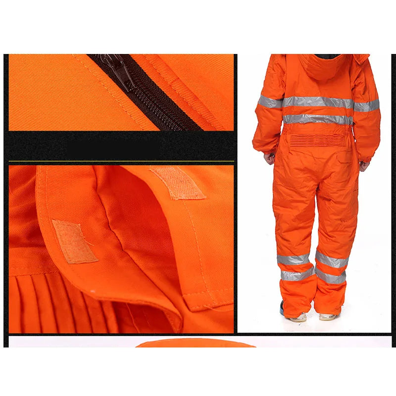 Combinaison de Travail Hiver – Coton Rembourré – Réfléchissante et Résistante à l’Huile – Pour Homme & Femme - BLACKBEARD OUTDOOR INDUSTRIES