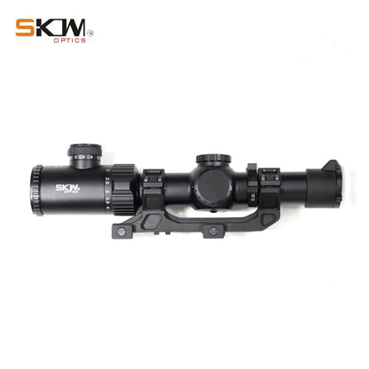 Lunette de visée SKWoptics 1.25-5x26A - Réticule BDC AK47 | Optique Tactique 30mm - BLACKBEARD OUTDOOR INDUSTRIES