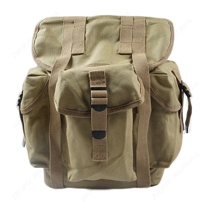 Sac Militaire WW2 US Army M14 – Sac à Dos en Toile de Lin, Kaki et Vert Armée - BLACKBEARD OUTDOOR INDUSTRIES