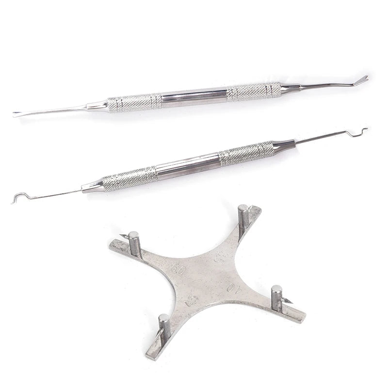 Kit Complet 18 Pièces d’Outils Orthodontiques avec Localisateur de Brackets TC – DENTOSEE Ma boutique
