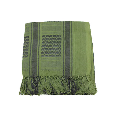 Tactical Keffiyeh Shemagh – Écharpe Arabe Tactique en Coton et Polyester | Foulard, Chèche, Cache-Cou pour Protection Contre le Vent, le Soleil et le Froid - BLACKBEARD OUTDOOR INDUSTRIES