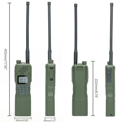 Baofeng AR-152 – Radio Tactique Puissante 25W | Batterie 12000 mAh | Portée jusqu'à 15 kml Longue portée  type AN PRC-152 Ma boutique