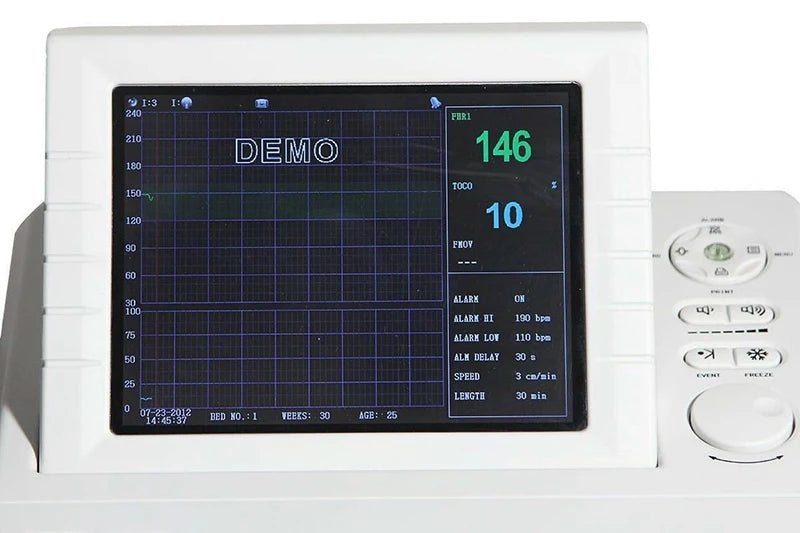 Moniteur Fœtal Professionnel CONTEC CMS800G – Enregistrement 24H, Écran LCD, Imprimante Intégrée Ma boutique