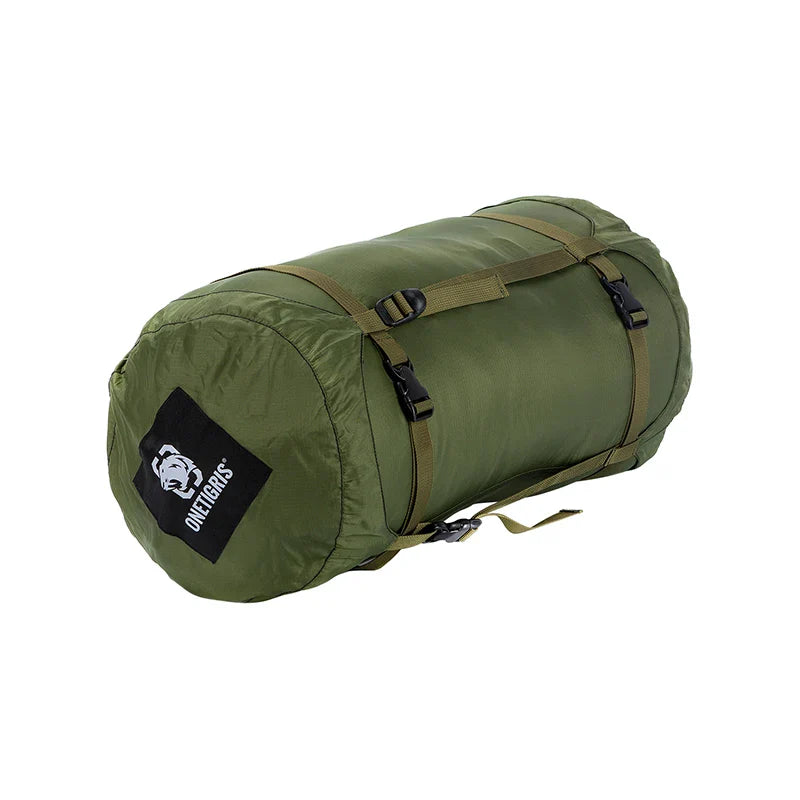 OneTigris 25L Sac de Compression pour Sac de Couchage – Rangement Ultra Compact & Résistant - BLACKBEARD OUTDOOR INDUSTRIES