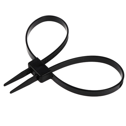 Attache-Câble Menotte Jetable en Nylon - Bande de Restraint Flex, Sangle Auto-Verrouillante, Attache de Sécurité, Taille 12x700mm - BLACKBEARD OUTDOOR INDUSTRIES
