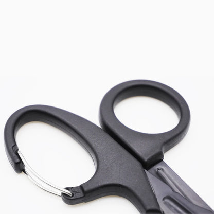RHINO RESCUE - Ciseaux de Traumatologie 7,5" en Acier Inoxydable Premium avec Lames Anti-Adhésives et Revêtement Fluoré - 1 Pièce - BLACKBEARD OUTDOOR INDUSTRIES