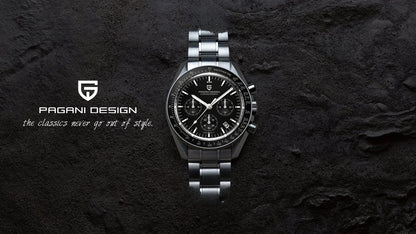 PAGANI DESIGN PD-1701 Moonwatch 2025 – Hommage à la CK2998 – Montre Homme Quartz Chronographe de Luxe - BLACKBEARD OUTDOOR INDUSTRIES