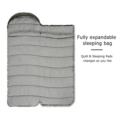 Naturehike Sac de Couchage Ultraléger Imperméable – Couette en Coton Portable Type Envelope - BLACKBEARD OUTDOOR INDUSTRIES
