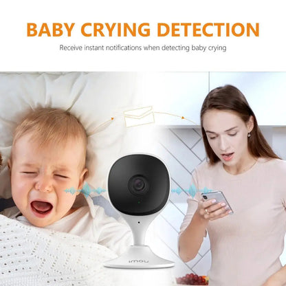 IMOU Cue 2C – Caméra de Surveillance Intérieure 1080P avec Détection Humaine IA & Vision Nocturne Ma boutique