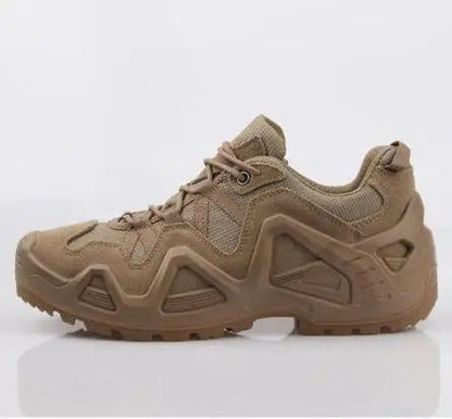 Men's Military Army Fans Combat Tactical Desert Boots Outdoor Swat Hunting Hiking Climbing Training Waterproof Sports Male Shoes BLACKBEARD OUTDOOR INDUSTRIES