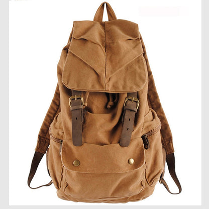 Sac à Dos Vintage en Cuir et Toile Militaire – MUNUKI - BLACKBEARD OUTDOOR INDUSTRIES