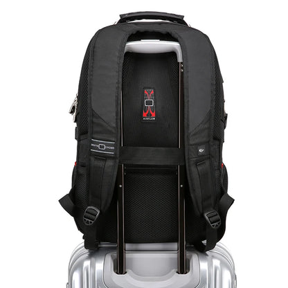 Sac à Dos Imperméable 20 pouces avec Port USB – Sac École et Voyage Antivol Unisexe à Haute Capacité - BLACKBEARD OUTDOOR INDUSTRIES