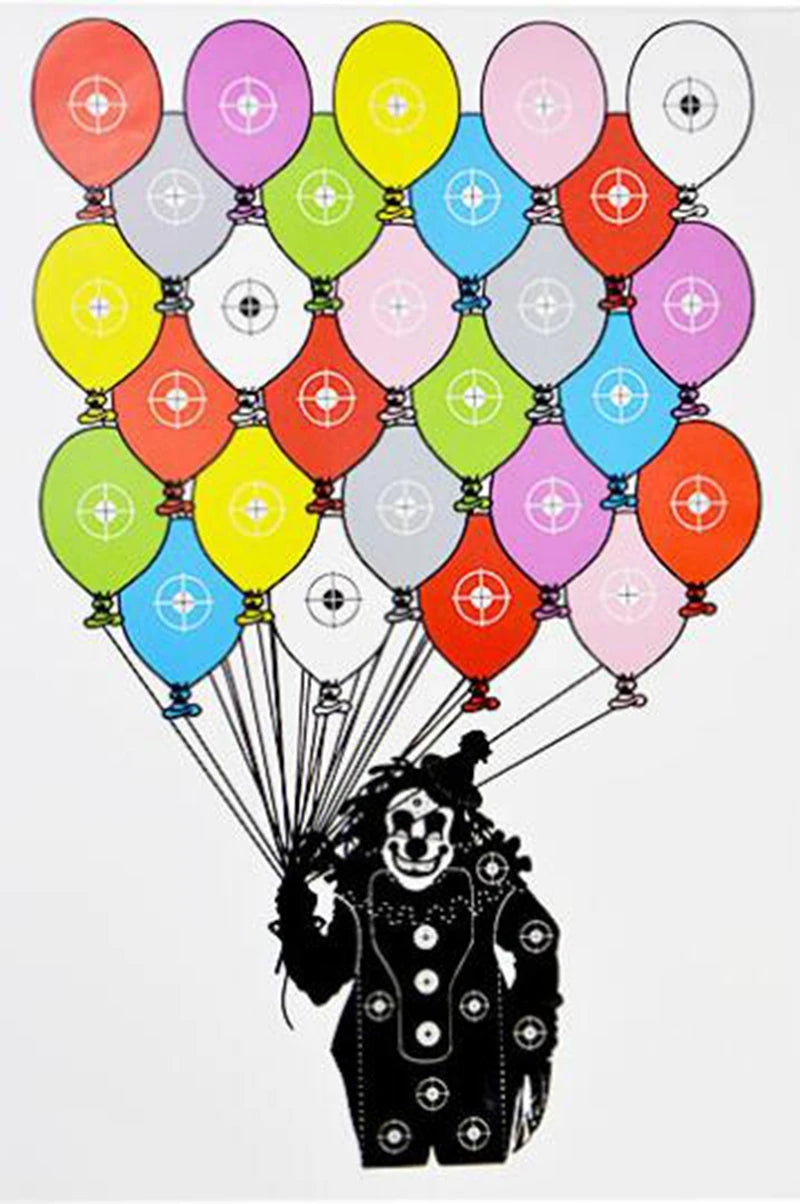Lot de 10 Cibles Silhouette 45x32 cm – Papier Haute Qualité - BLACKBEARD OUTDOOR INDUSTRIES