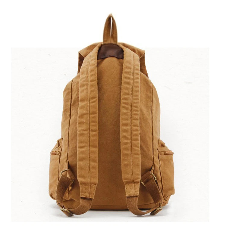 Sac à Dos Vintage en Cuir et Toile Militaire – MUNUKI - BLACKBEARD OUTDOOR INDUSTRIES