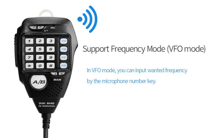 Retevis RT95 – Radio Mobile Bi-Bande VHF/UHF 25W | Transceiver Voiture, Camping, Base Station - BLACKBEARD OUTDOOR INDUSTRIES