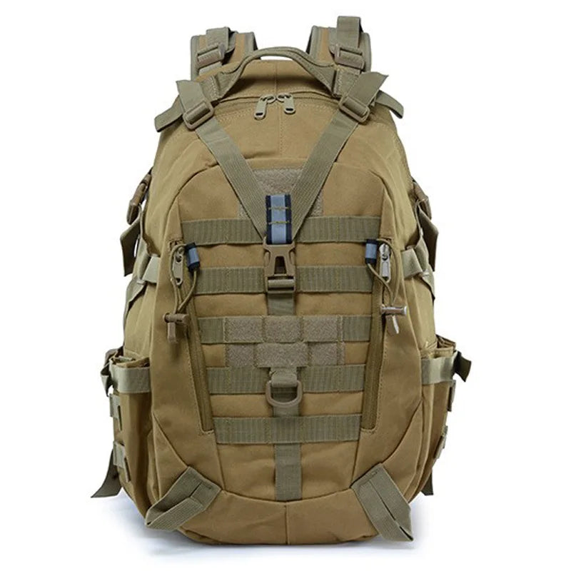 Sac à Dos de Camping 40L – Sac de Voyage Tactique Molle pour Homme, Rucksack de Randonnée et Escalade, Sac à Épaule Réfléchissant Outdoor - BLACKBEARD OUTDOOR INDUSTRIES