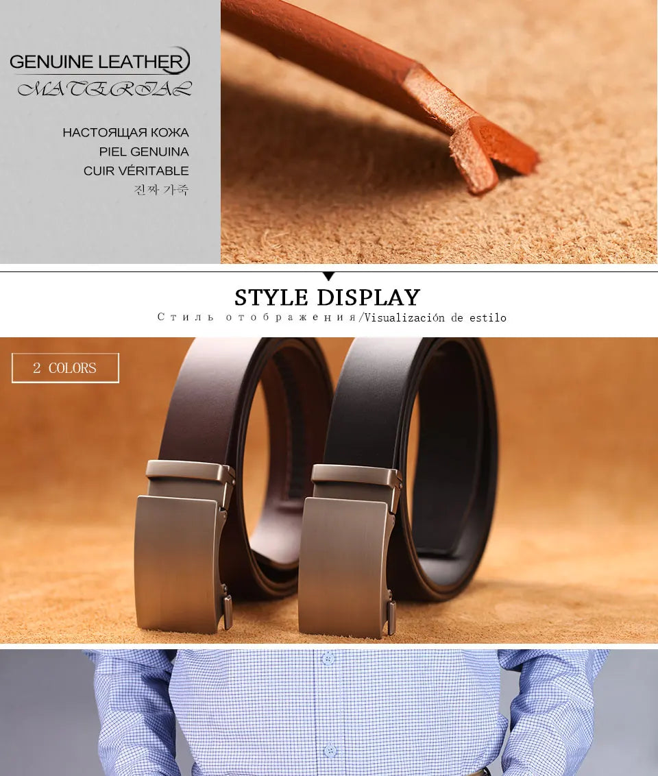 Ceinture Automatique en Cuir VAMOS KATOAL Ma boutique
