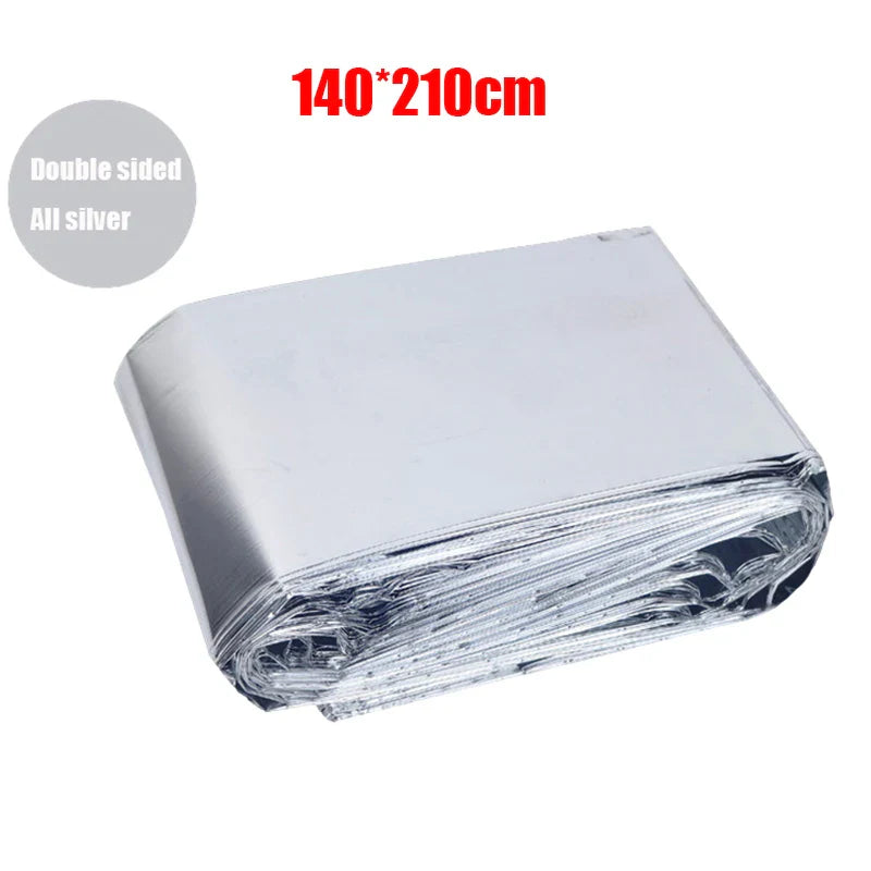 Couverture de Survie d'Urgence | Thermique, Imperméable & Coupe-Vent - BLACKBEARD OUTDOOR INDUSTRIES
