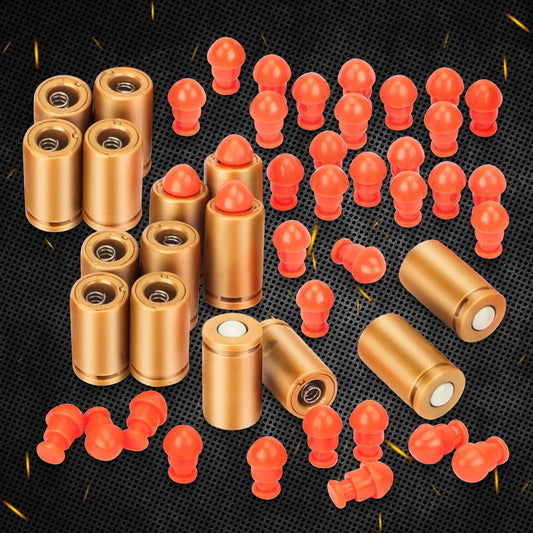 Toy Gun Accessories Plastic Shell casings - Toy Pistol Safety Bullet Filling Kit Ma boutique