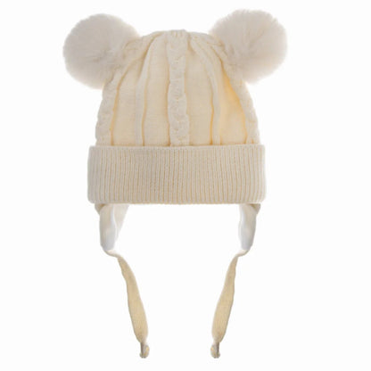 bonnet tricoté ours pour enfant 0/3ans Ma boutique