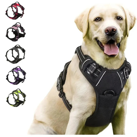 Ensemble Harnais, Collier et Laisse pour Chien – Design Élégant en Similicuir – Pour Chiens Petits et Moyens Ma boutique