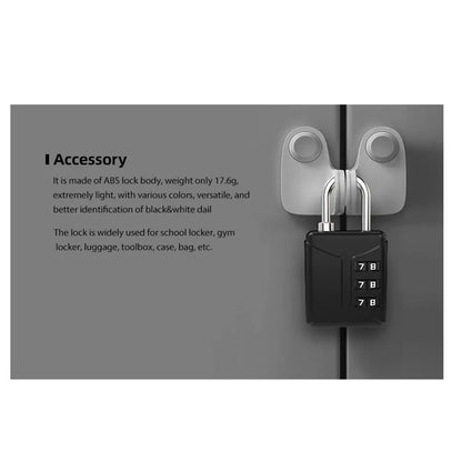 Mini Cadenas à Combinaison 3 Chiffres – Serrure pour Sac à Dos, Valise, Casier d’Étudiant - BLACKBEARD OUTDOOR INDUSTRIES