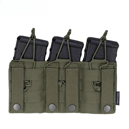 IDOGEAR Poche Tactique LSR 556 Triple Mag Carrier MOLLE - Poche à Munitions Découpée au Laser BLACKBEARD OUTDOOR INDUSTRIES