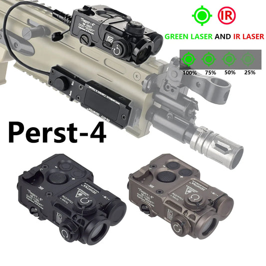 Tactical Zenitco Perst 4 – Viseur Laser Point Vert & IR Infrarouge pour Airsoft, AR15, AK47 - BLACKBEARD OUTDOOR INDUSTRIES
