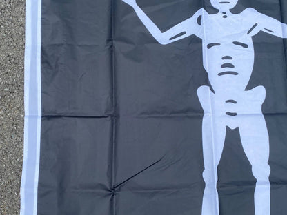 Drapeau Pirate Blackbeard Edward Teach - 90x150cm BLACKBEARD OUTDOOR INDUSTRIES