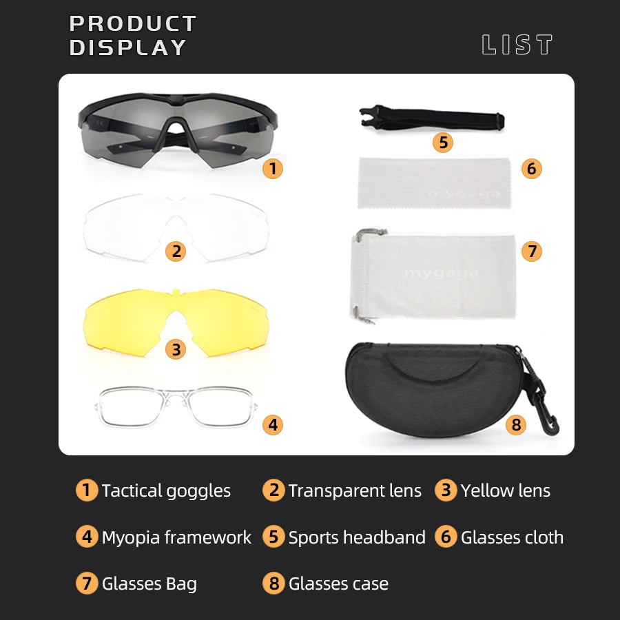 Lunettes Tactiques MYGAGA M504 - BLACKBEARD OUTDOOR INDUSTRIES