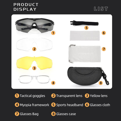 Lunettes Tactiques MYGAGA M504 - BLACKBEARD OUTDOOR INDUSTRIES