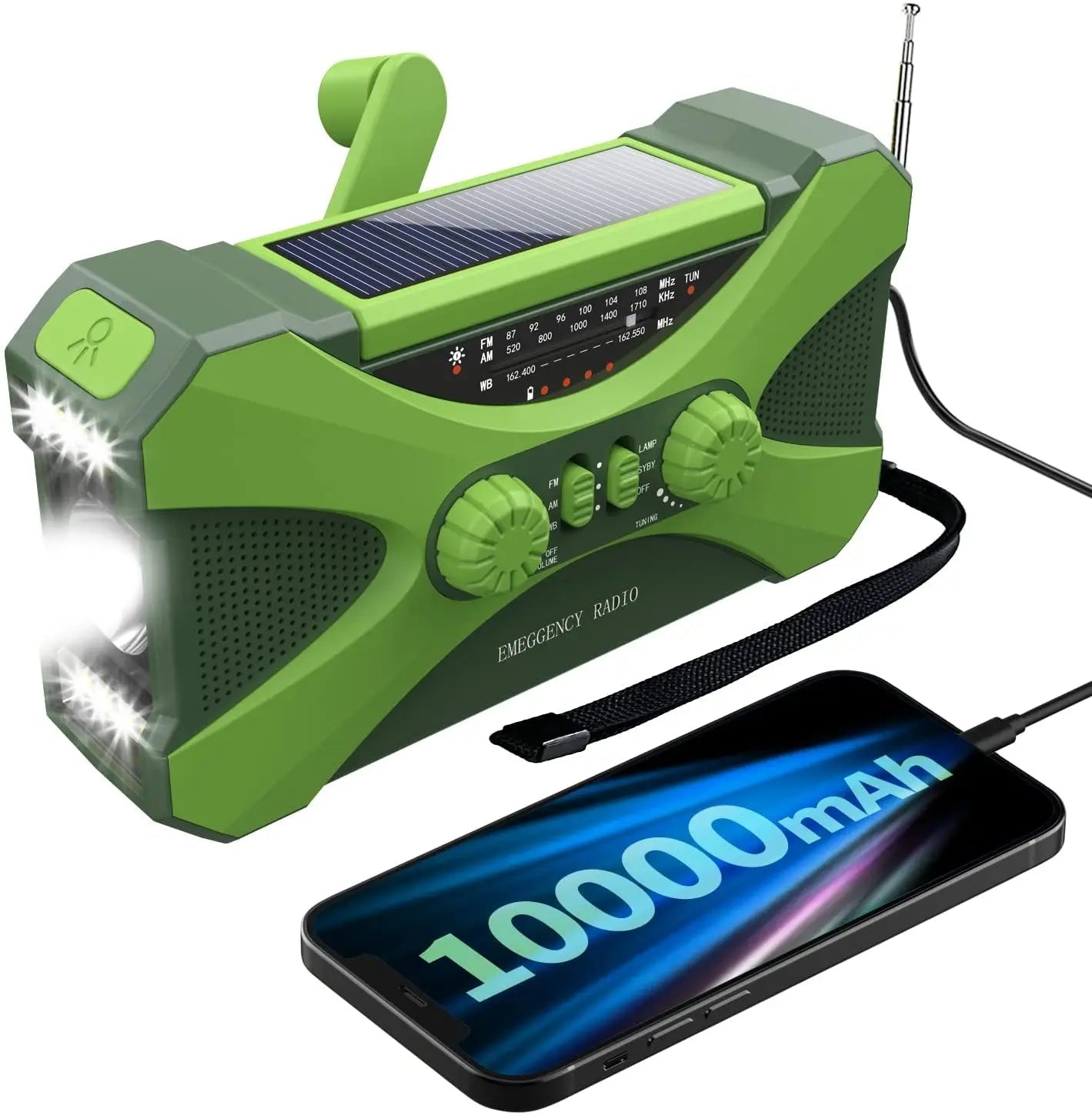 radio multifonction de survie solaire AM, FM et NOAA Ma boutique