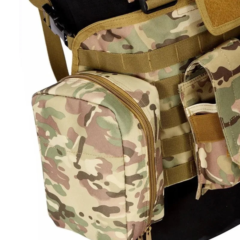 Chest Rig Tactique “Apron” – Wolf Enemy Performance professionnelle – Polyvalence outdoor – Design opérationnel Ma boutique