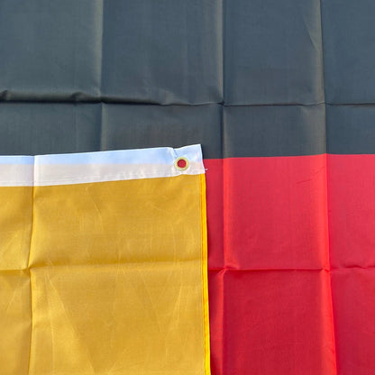 Drapeau de l'Allemagne (Noir, Rouge, Jaune) 90x150 cm - Bannière en Polyester Suspendue pour Décoration BLACKBEARD OUTDOOR INDUSTRIES