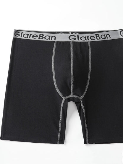 Pack de 4 Boxers Mi-Long pour Hommes - Coton Respirant BLACKBEARD OUTDOOR INDUSTRIES