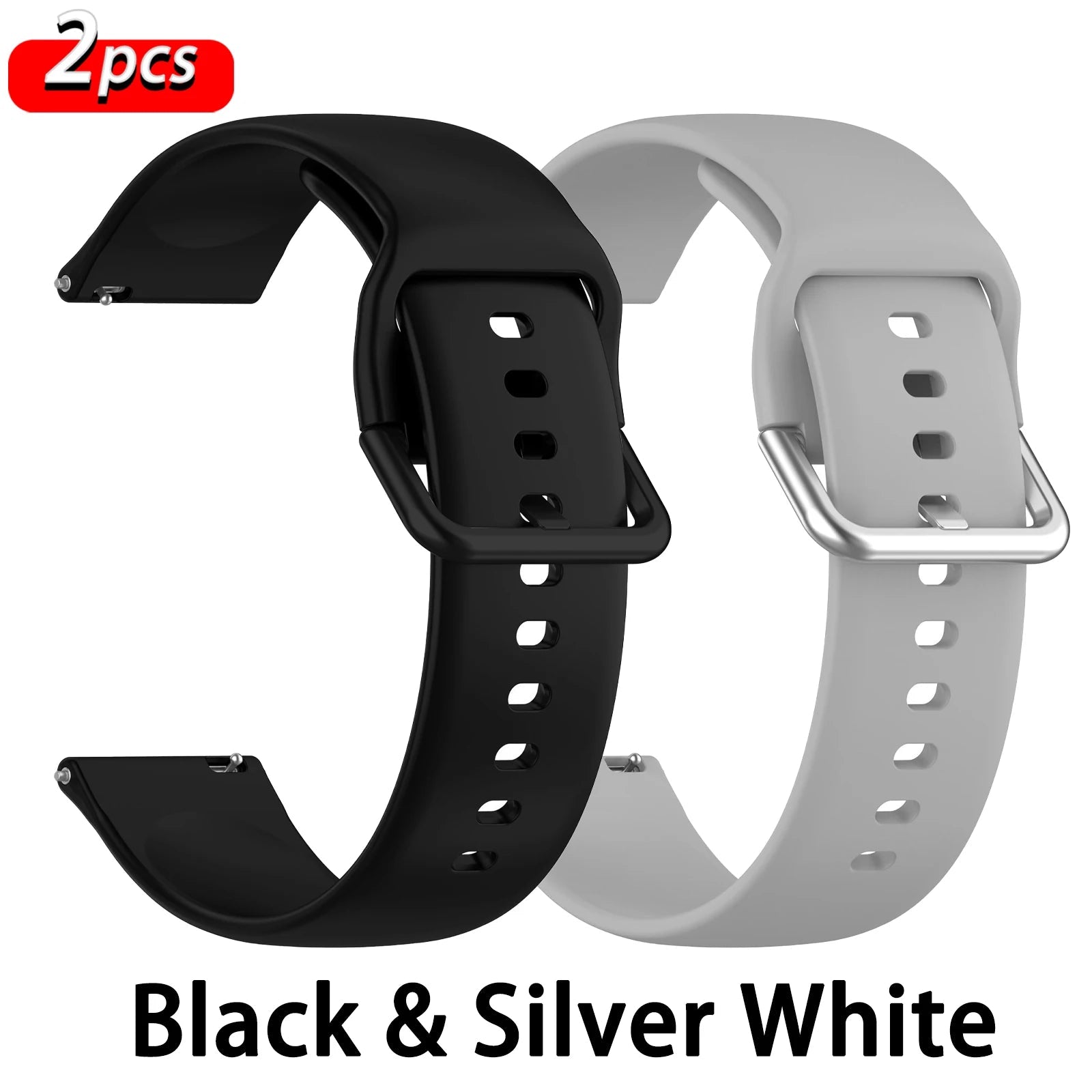 Bracelet en Silicone pour Montre Amazfit (20mm/22mm) BLACKBEARD OUTDOOR INDUSTRIES