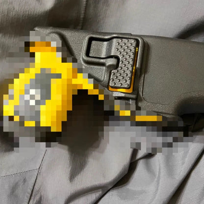 Tactical Stun gun Taser Holster MOLLE-Compatible X26 Polymer Rotating Holster with Index Finger Release for Outdoor Enforcement BLACKBEARD OUTDOOR INDUSTRIES