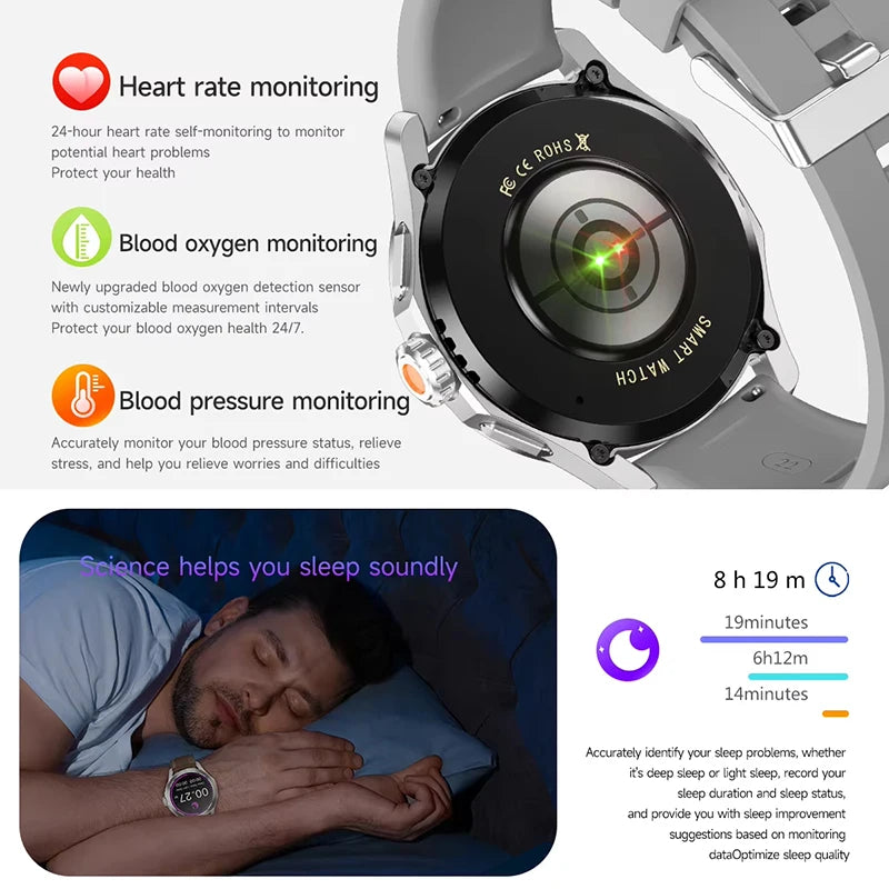 Xiaomi S4 Ultra – Montre Connectée Sport Outdoor avec GPS, NFC, Écran AMOLED, Appels Bluetooth, Suivi Santé Complet - BLACKBEARD OUTDOOR INDUSTRIES