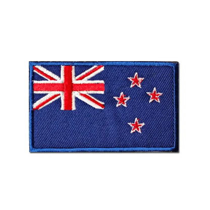 Patch Brodé Drapeau – international | Patch Militaire Tactique Velcro - BLACKBEARD OUTDOOR INDUSTRIES