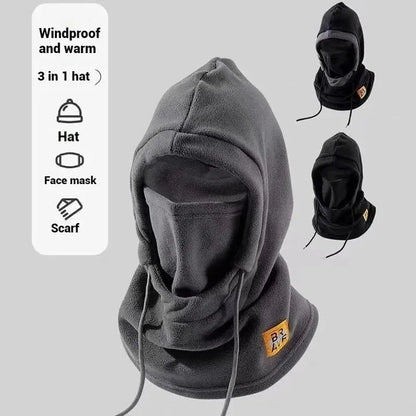 cagoule polaire d’hiver 3-en-1 unisexe Ma boutique