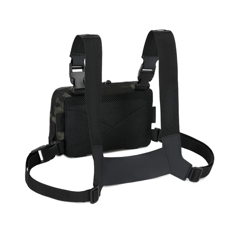 Sac tactique compact à porter sur la poitrine – Unisex, avec multiples poches pour un rangement sécurisé des équipements, accessoires et essentiels - BLACKBEARD OUTDOOR INDUSTRIES